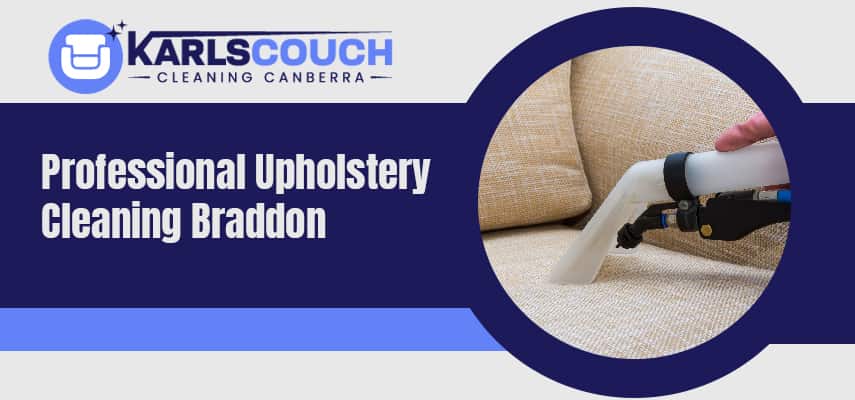 Professional Upholstery Cleaning Braddon